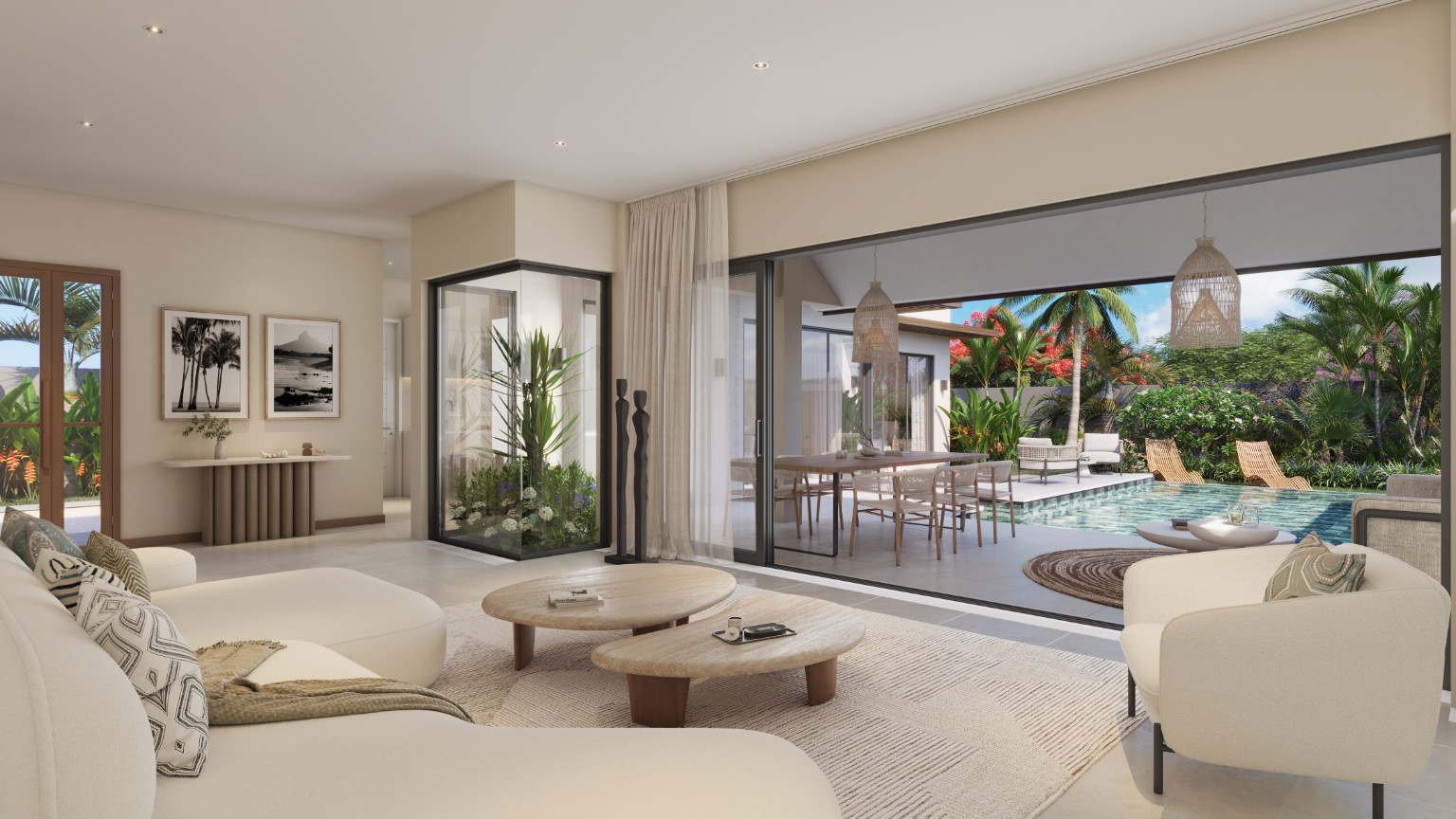 Grand Baie – Villas de luxe de 4 chambres — vue 3